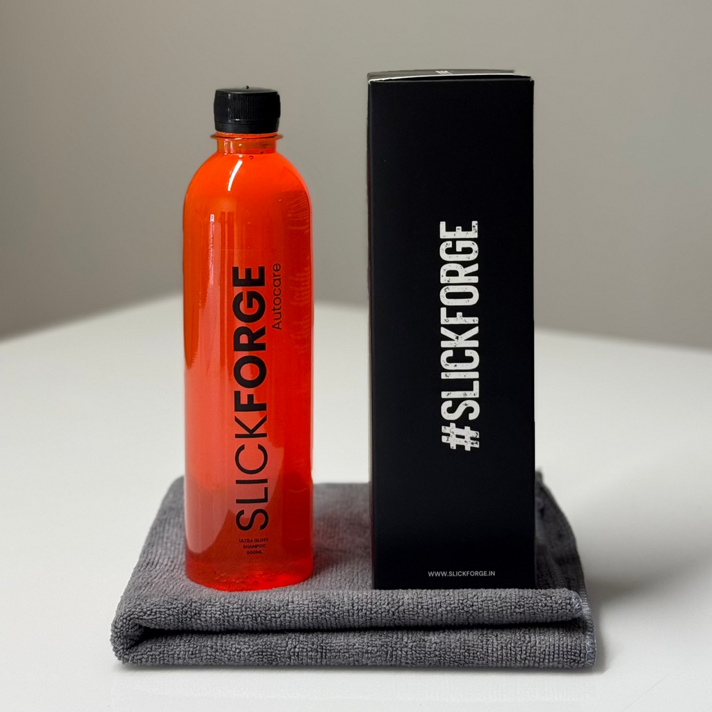 Slickforge Ultra Gloss Shampoo With Microfiber Cloth